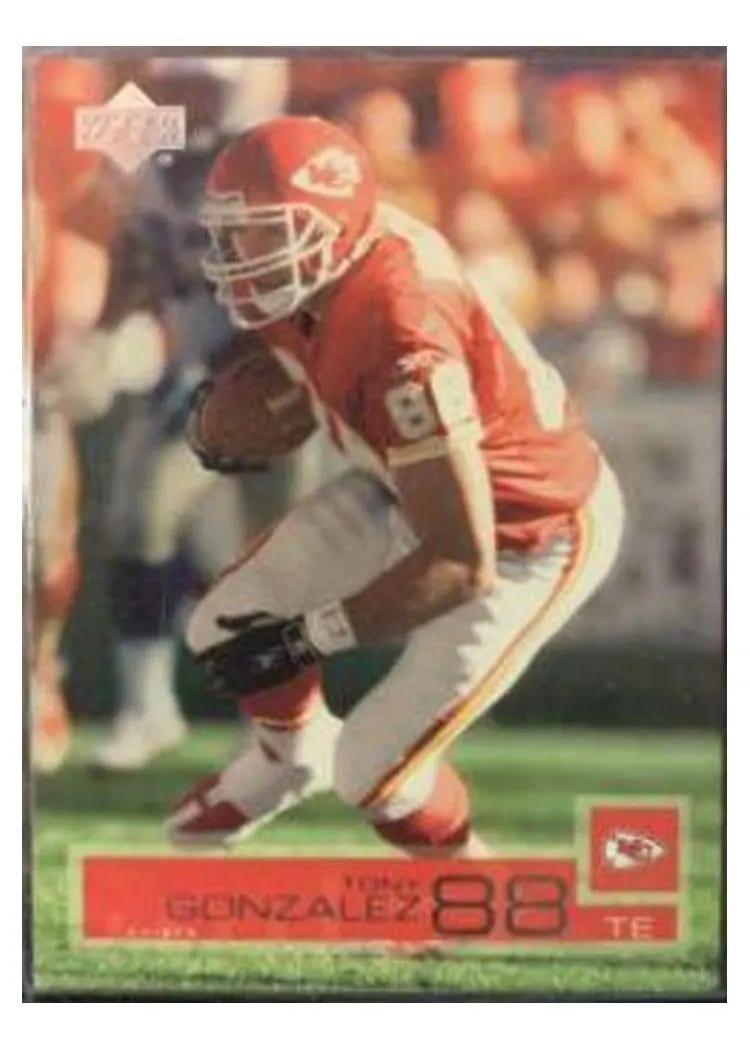 2002 Upper Deck Tony Gonzalez #88 card