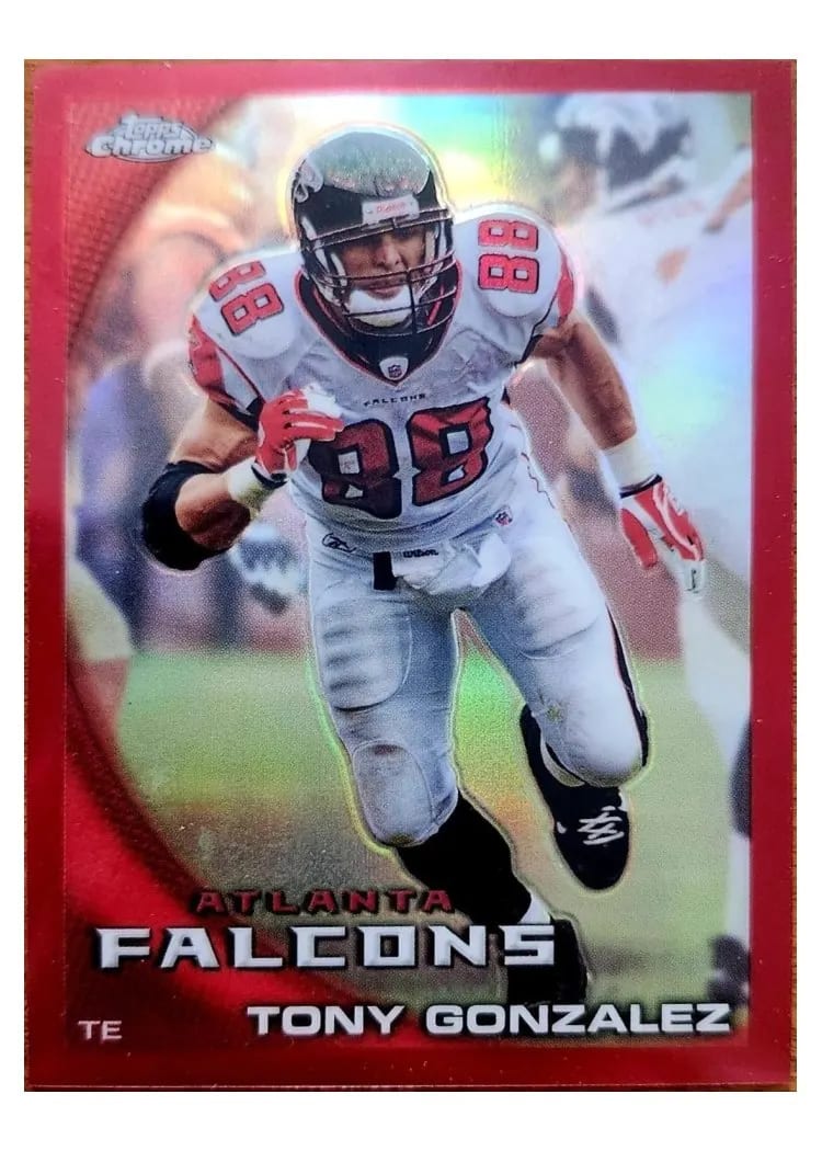 2010 Topps Chrome Tony Gonzalez #C24 card