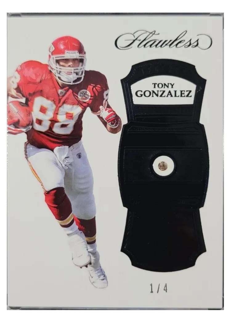 2017 Panini Flawless Tony Gonzalez #121 card