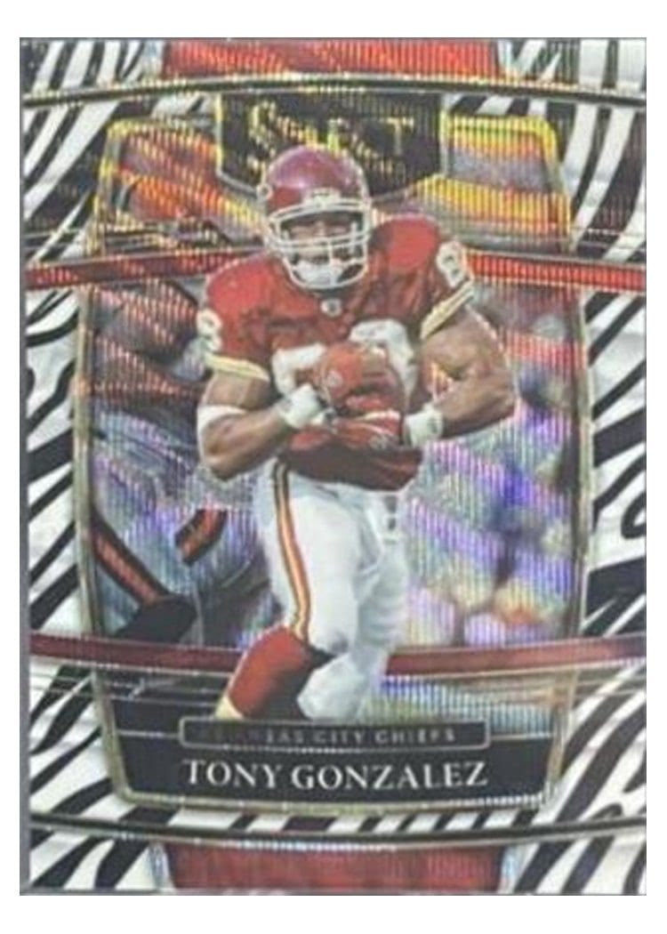 2021 Panini Select Base Set Tony Gonzalez #38 card
