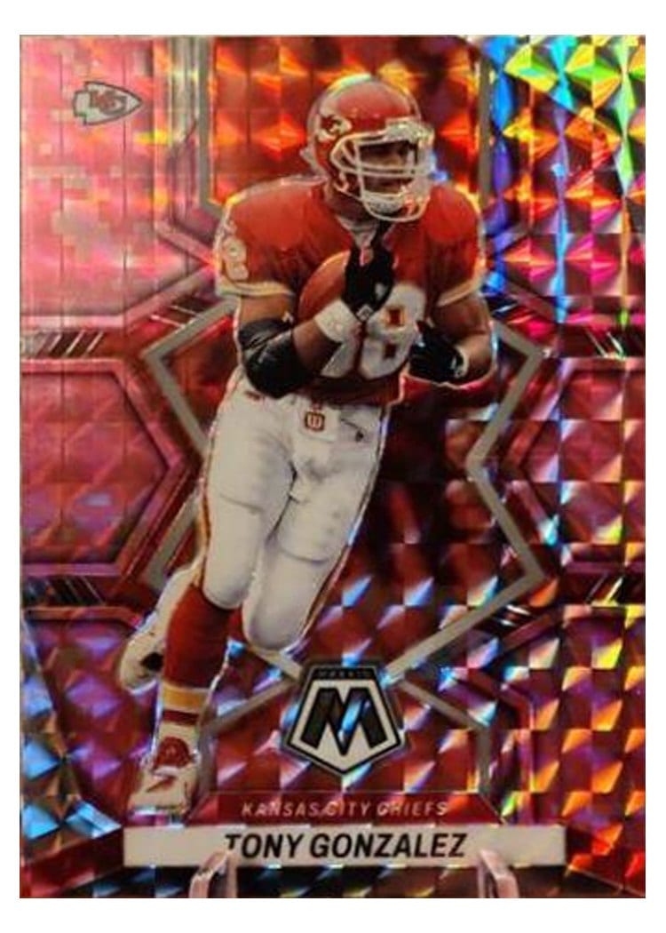 2022 Panini Mosaic Base Set Tony Gonzalez #100 card
