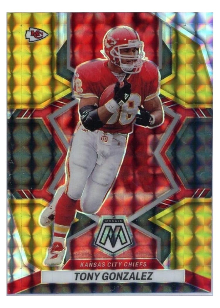 2022 Panini Mosaic Base Set Tony Gonzalez #100 card