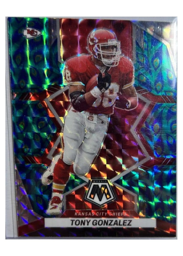 2022 Panini Mosaic Base Set Tony Gonzalez #100 card