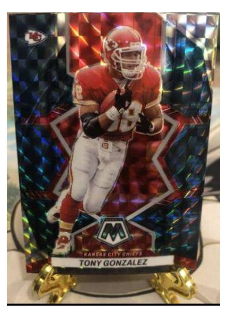 2022 Panini Mosaic Base Set Tony Gonzalez #100 card