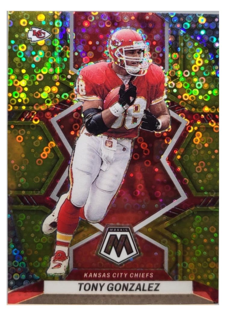 2022 Panini Mosaic Base Set Tony Gonzalez #100 card