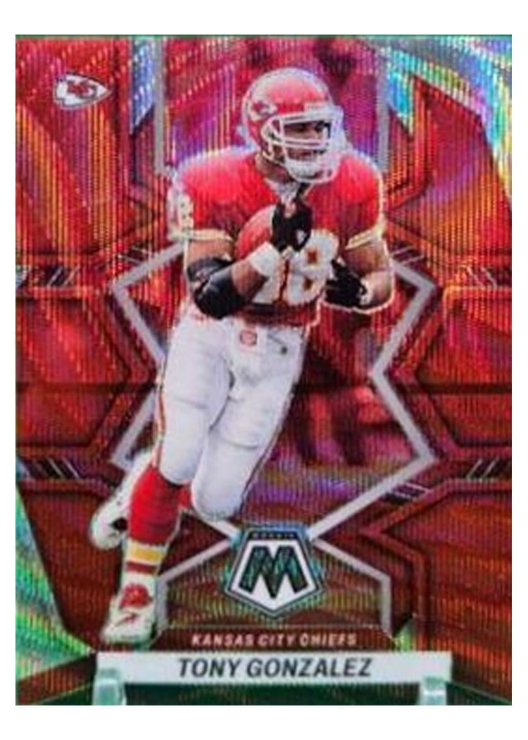 2022 Panini Mosaic Base Set Tony Gonzalez #100 card