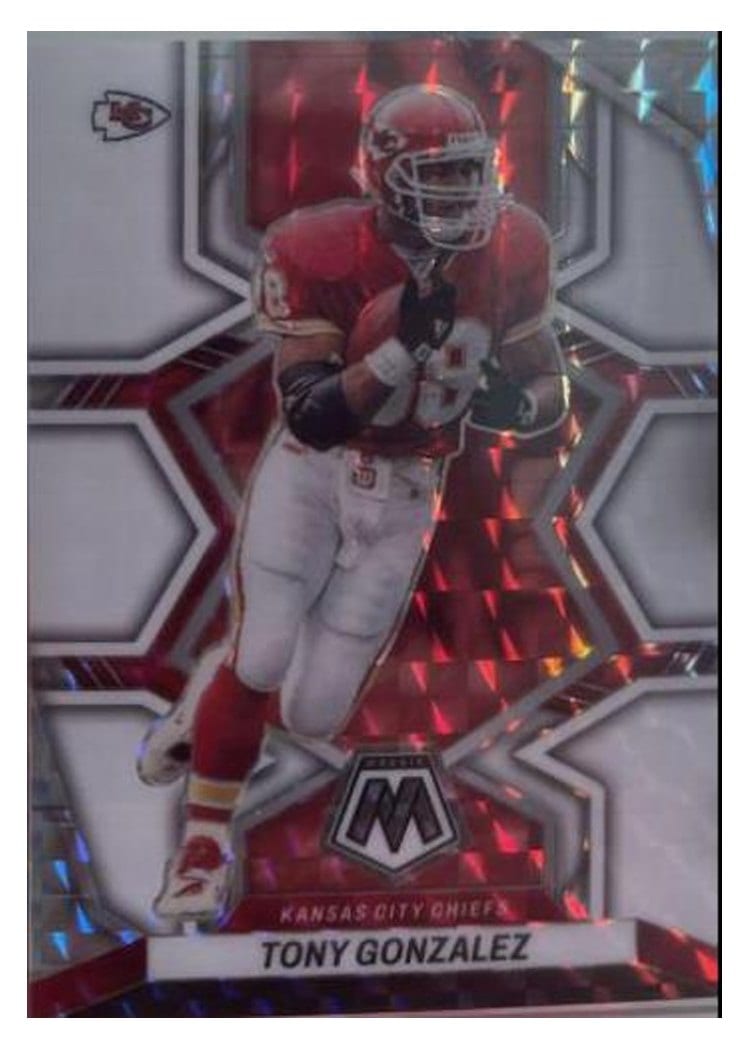 2022 Panini Mosaic Base Set Tony Gonzalez #100 card