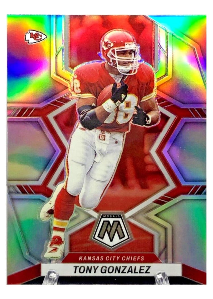 2022 Panini Mosaic Base Set Tony Gonzalez #100 card