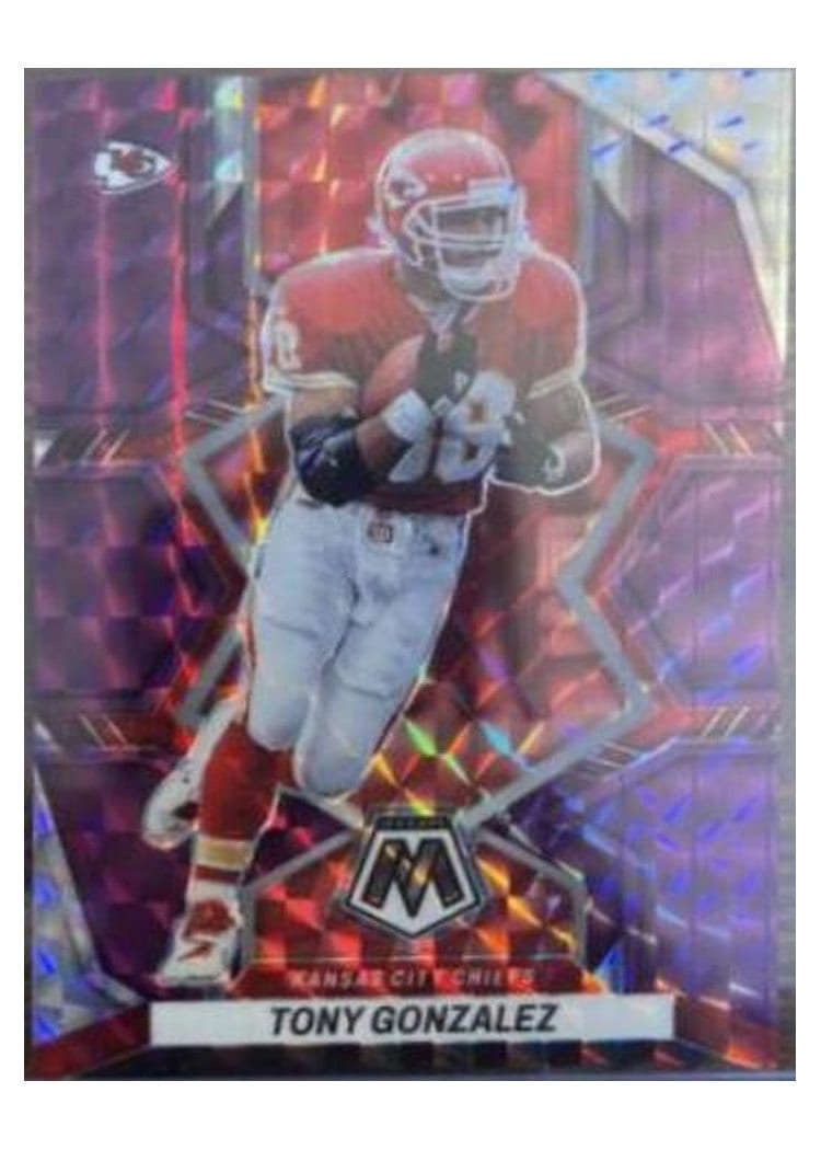 2022 Panini Mosaic Base Set Tony Gonzalez #100 card