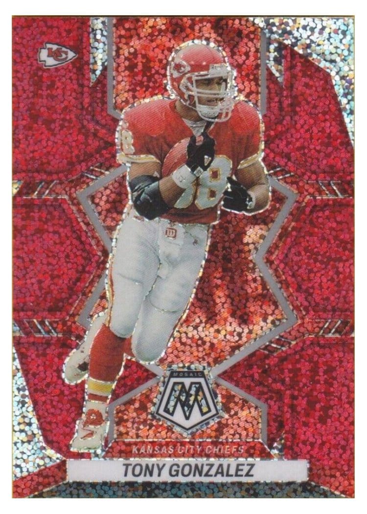 2022 Panini Mosaic Base Set Tony Gonzalez #100 card
