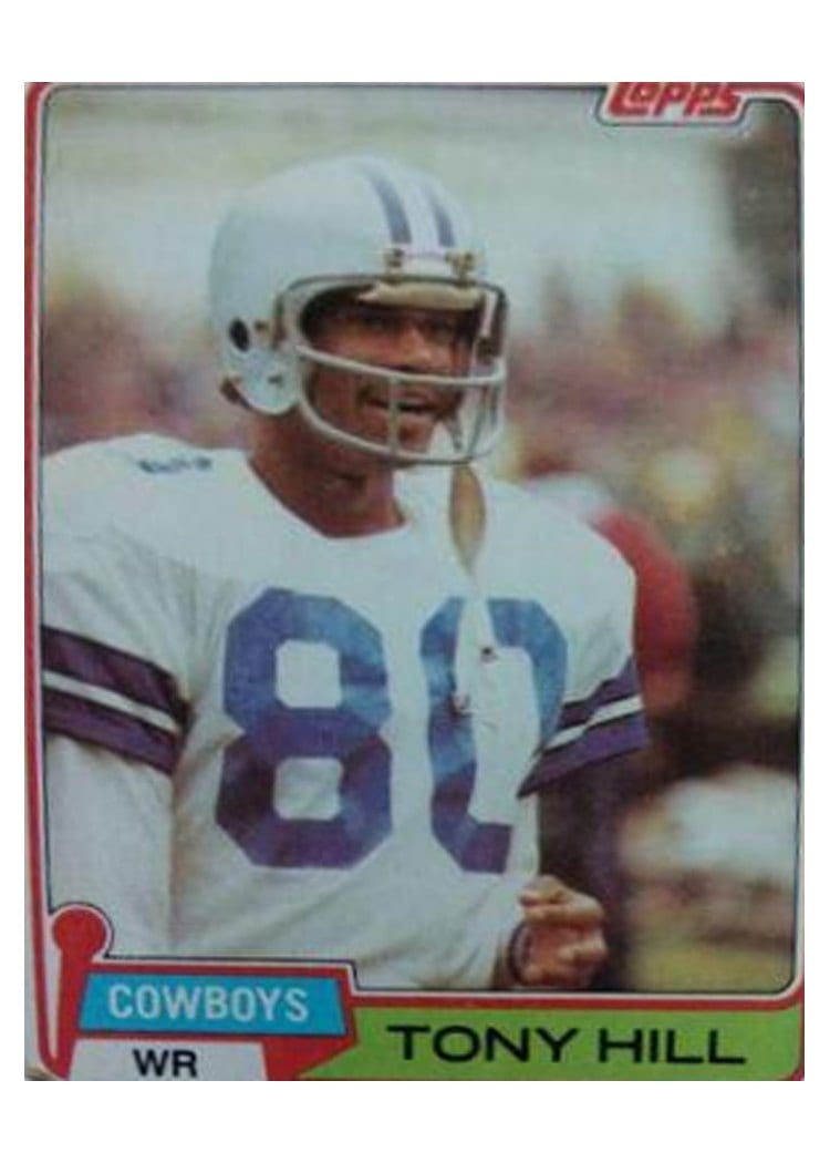 1981 Topps Tony Hill #355