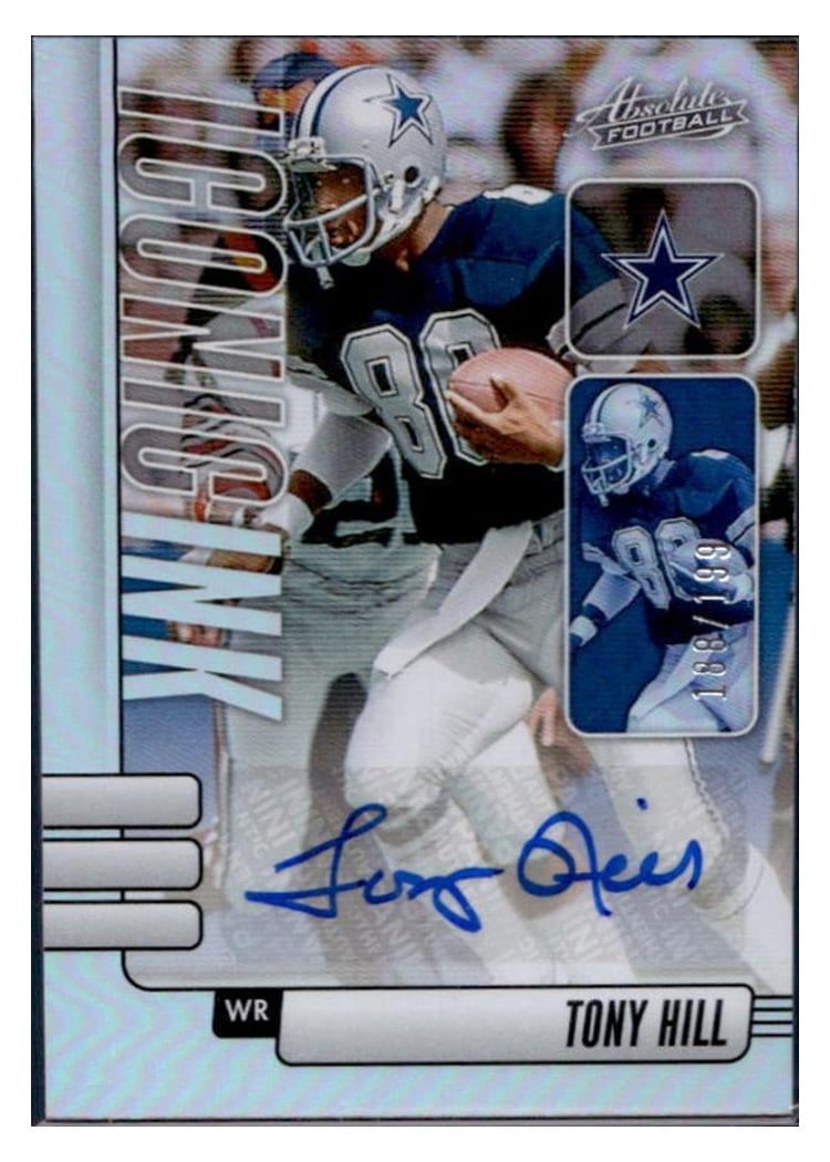 2024 Panini Absolute Iconic Ink Tony Hill #II-THL card