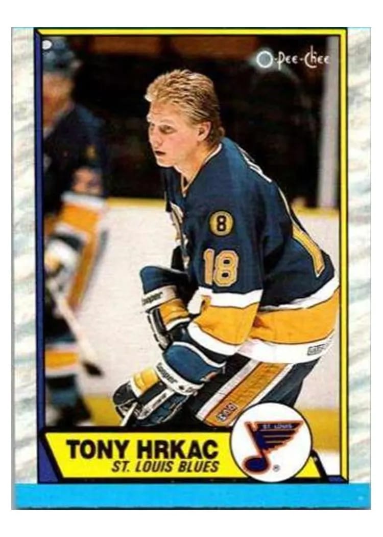 1989 O-Pee-Chee Tony Hrkac #64 card