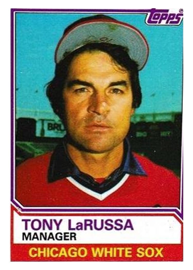 1983 Topps Tony LaRussa #216 card