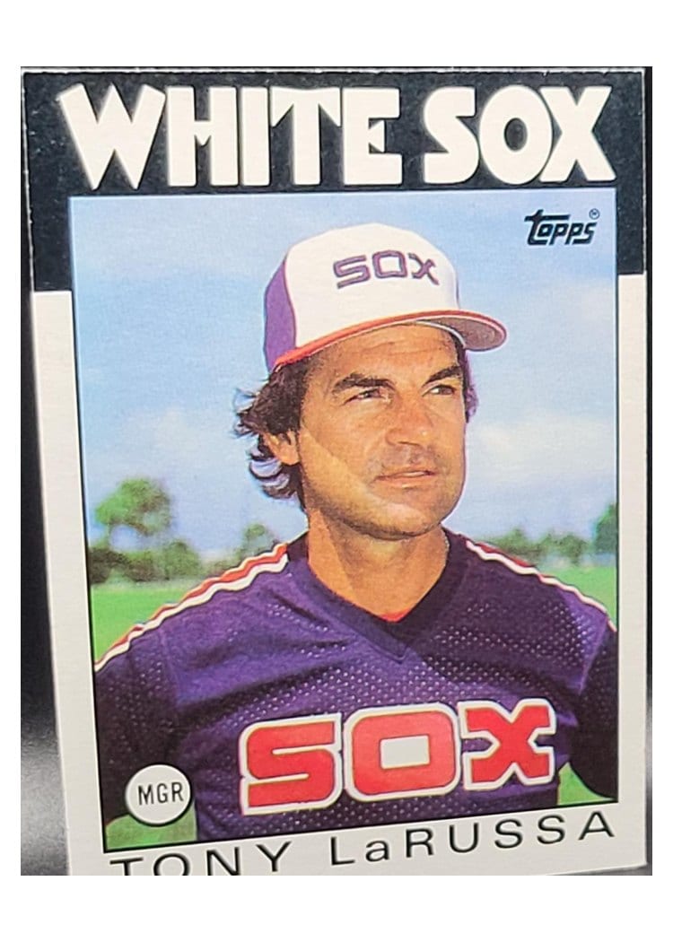 1986 Topps Tony LaRussa #531 card