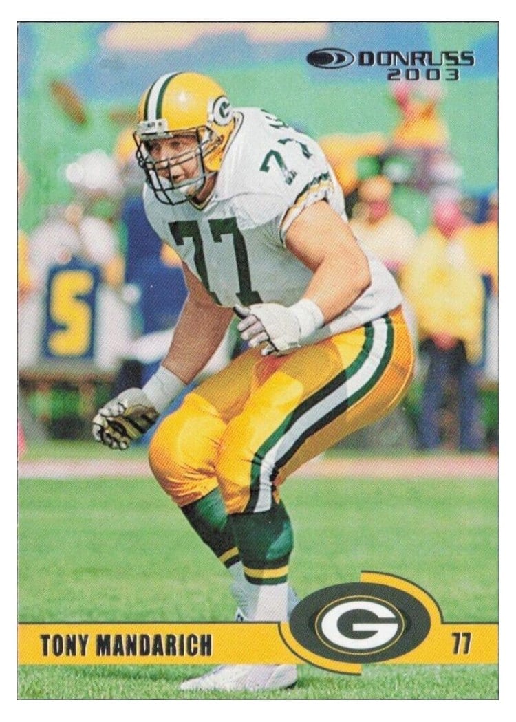 2023 Donruss Retro 2003 Tony Mandarich #35 card