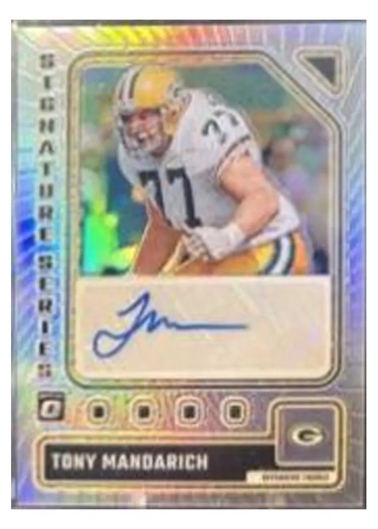 2023 Panini Donruss Optic Signature Series Tony Mandarich #SS-TM card