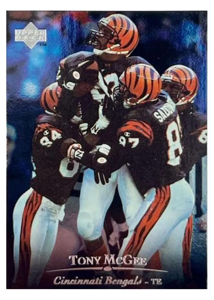 1996 Upper Deck Silver Tony McGee #96 card