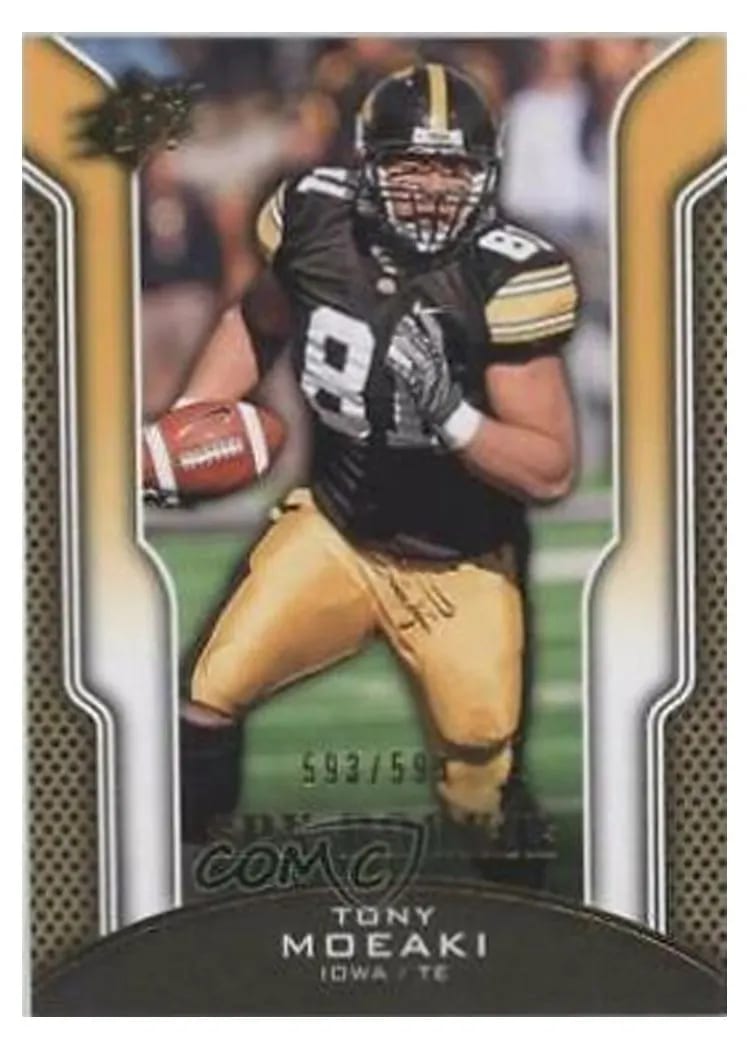 2010 Spx Tony Moeaki #196 card