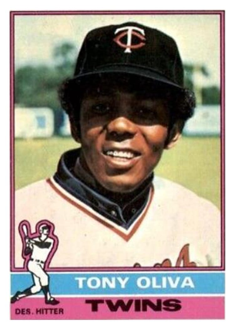1976 Topps Tony Oliva #35 card