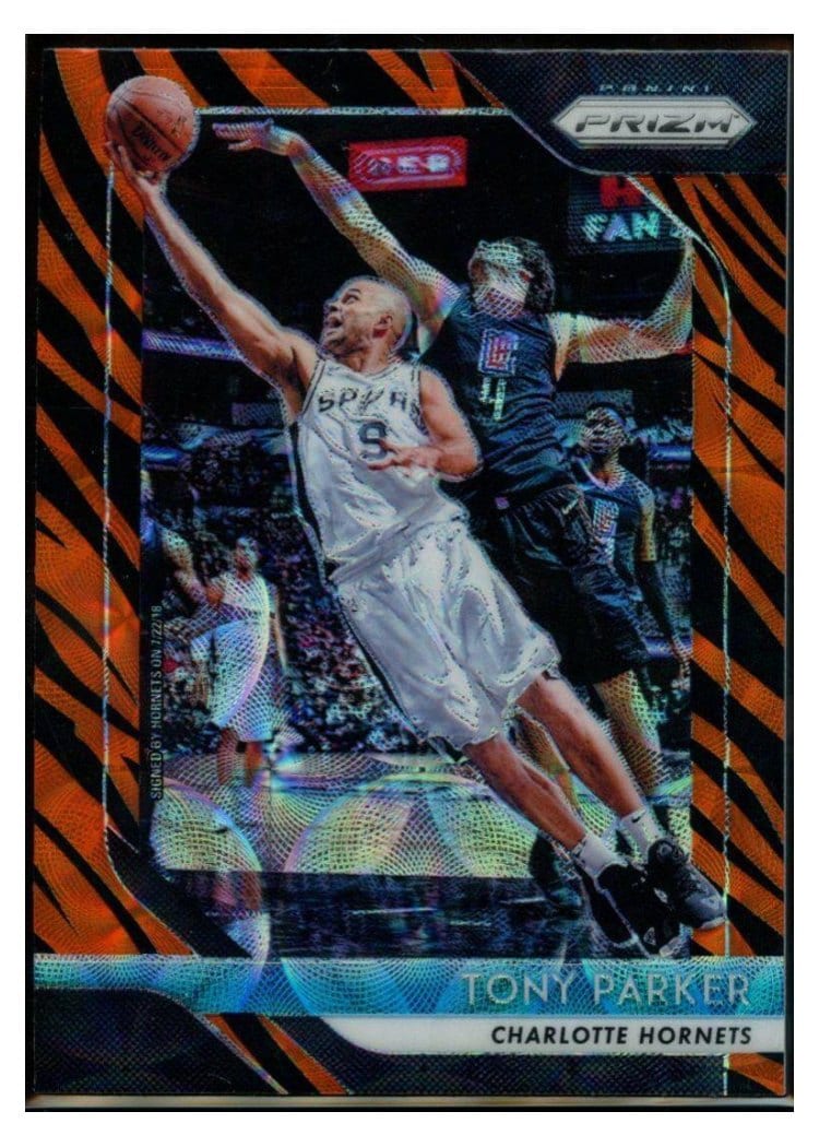 2018-19 Panini Prizm Base Set Tony Parker #10 card