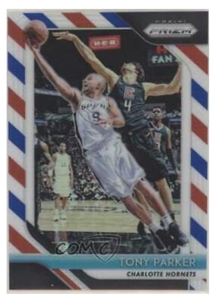 2018-19 Panini Prizm Base Set Tony Parker #10 card
