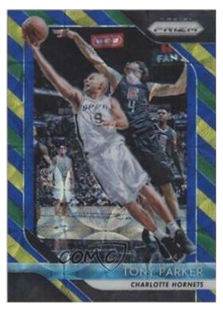 2018-19 Panini Prizm Base Set Tony Parker #10 card