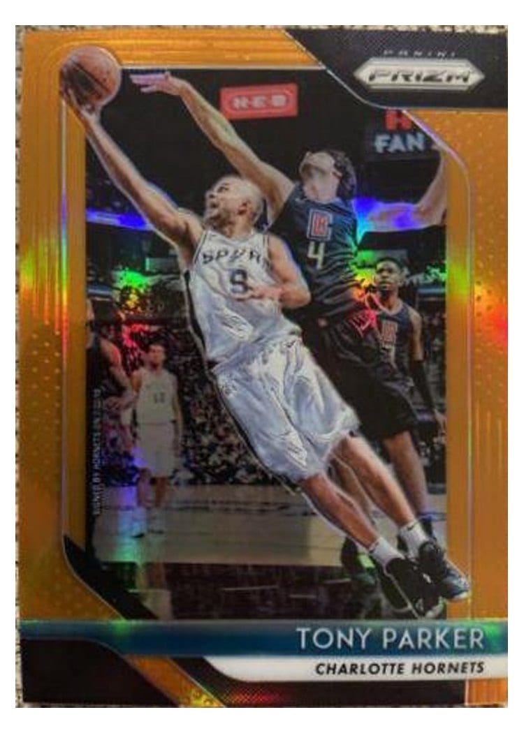 2018-19 Panini Prizm Base Set Tony Parker #10 card