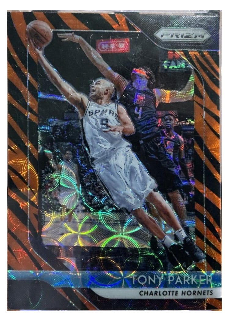 2018-19 Panini Prizm Base Set Tony Parker #10 card