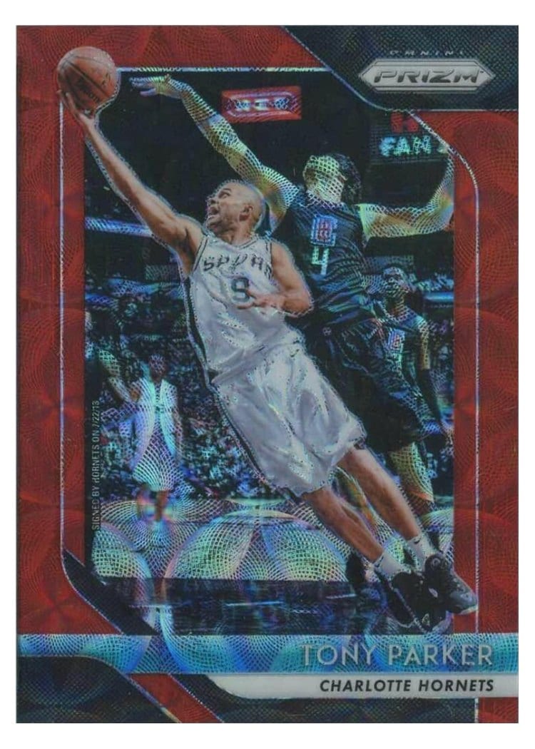 2018-19 Panini Prizm Base Set Tony Parker #10 card