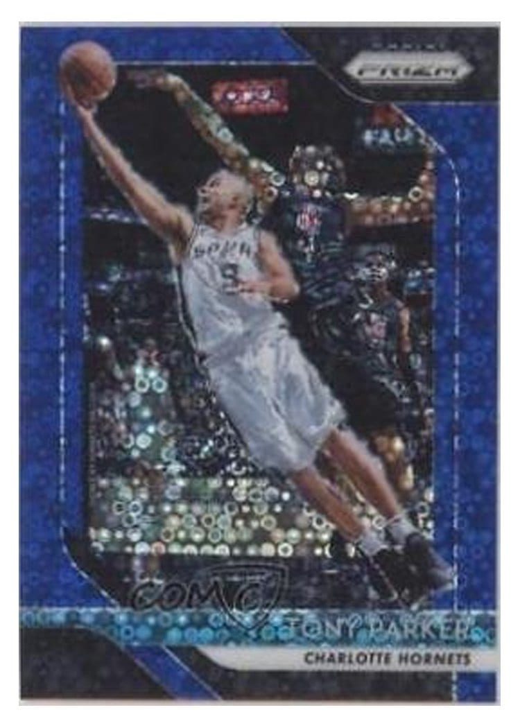 2018-19 Panini Prizm Base Set Tony Parker #10 card