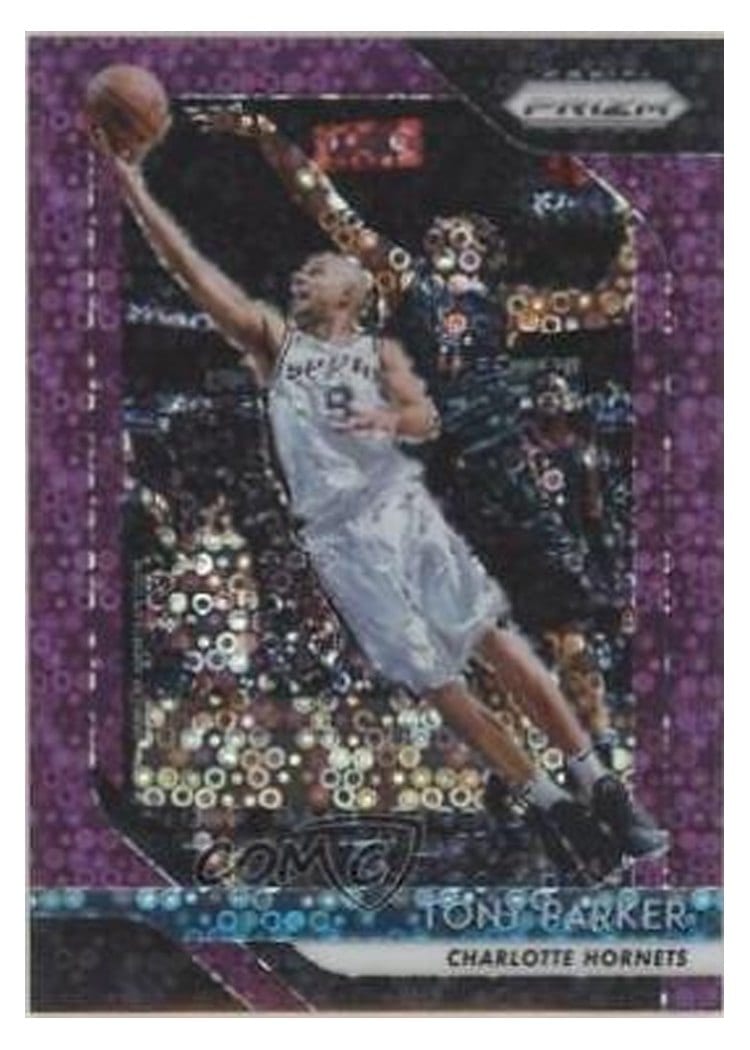 2018-19 Panini Prizm Base Set Tony Parker #10 card