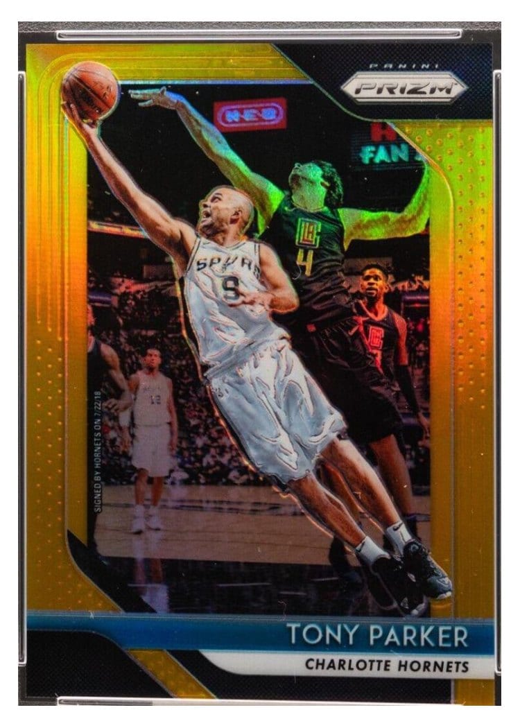 2018-19 Panini Prizm Base Set Tony Parker #10 card