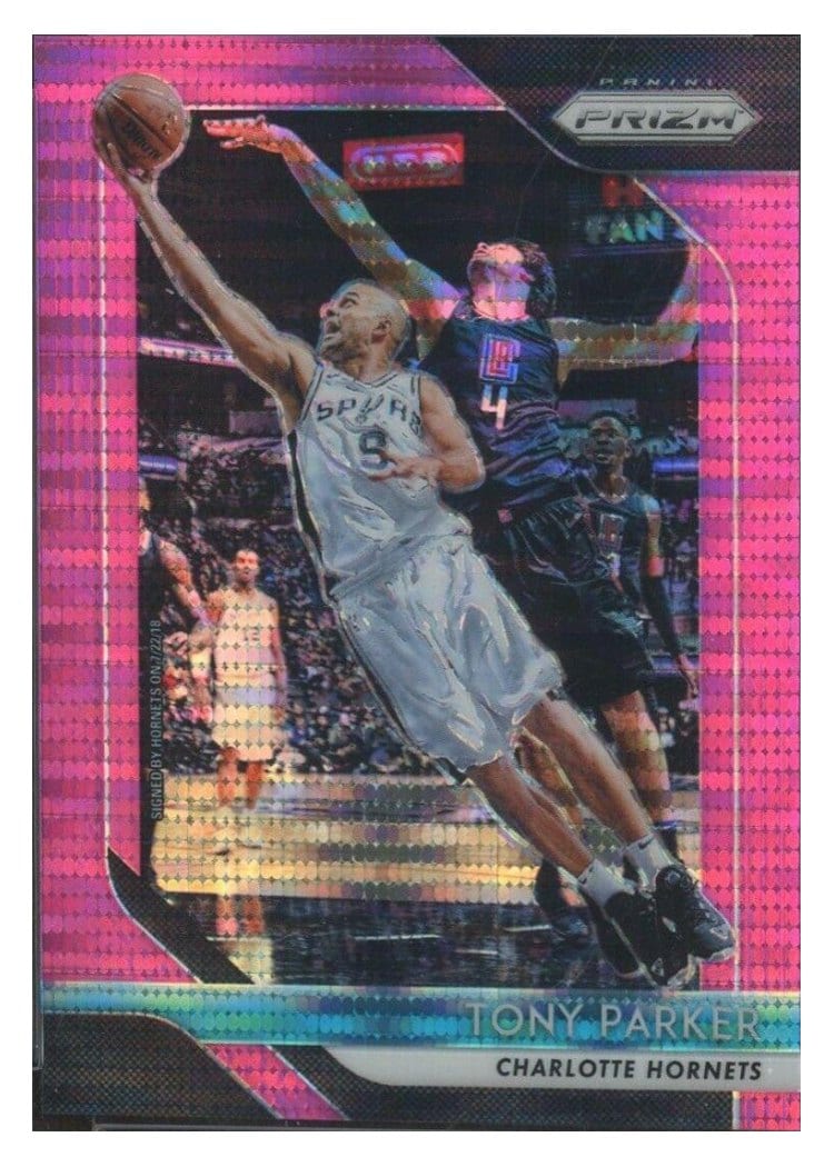 2018-19 Panini Prizm Base Set Tony Parker #10 card
