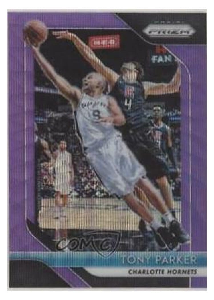 2018-19 Panini Prizm Base Set Tony Parker #10 card