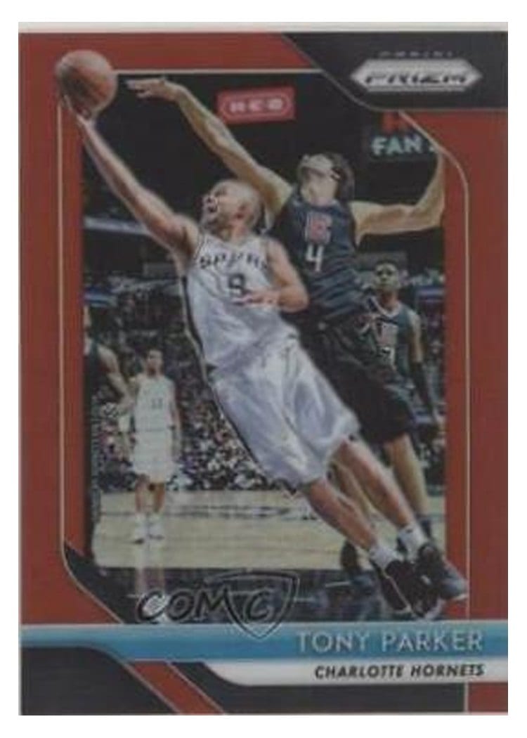 2018-19 Panini Prizm Base Set Tony Parker #10 card