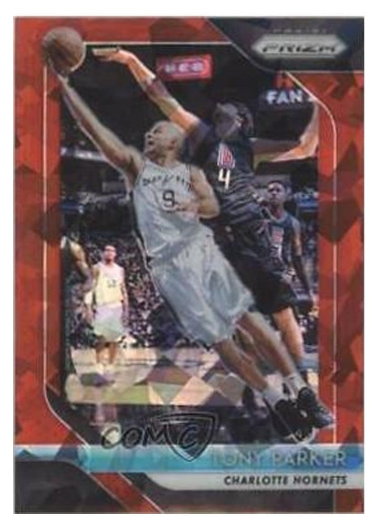 2018-19 Panini Prizm Base Set Tony Parker #10 card