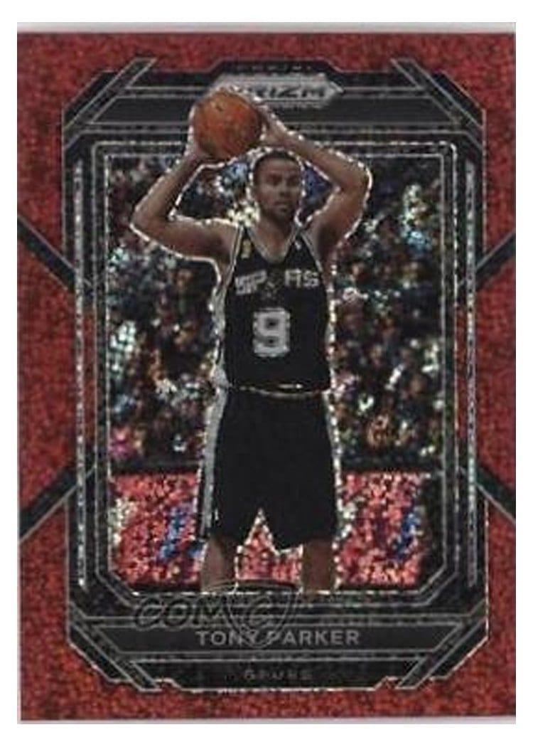 2022-23 Panini Prizm Base Set Tony Parker #299 card