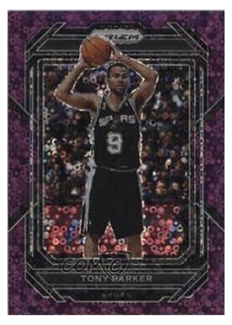 2022-23 Panini Prizm Base Set Tony Parker #299 card