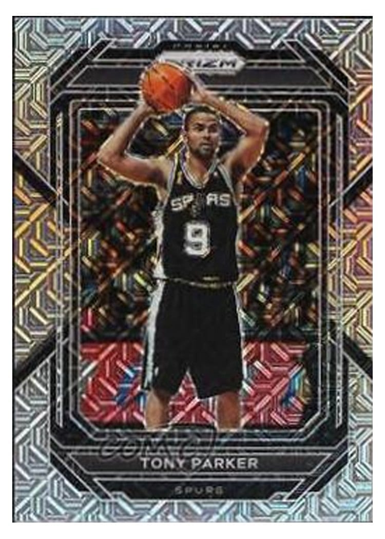 2022-23 Panini Prizm Base Set Tony Parker #299 card