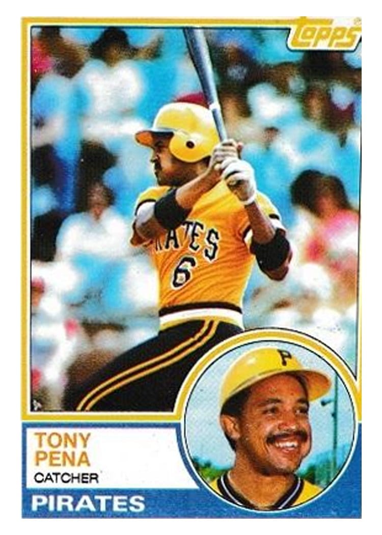 1983 Topps Tony Pena #590 card