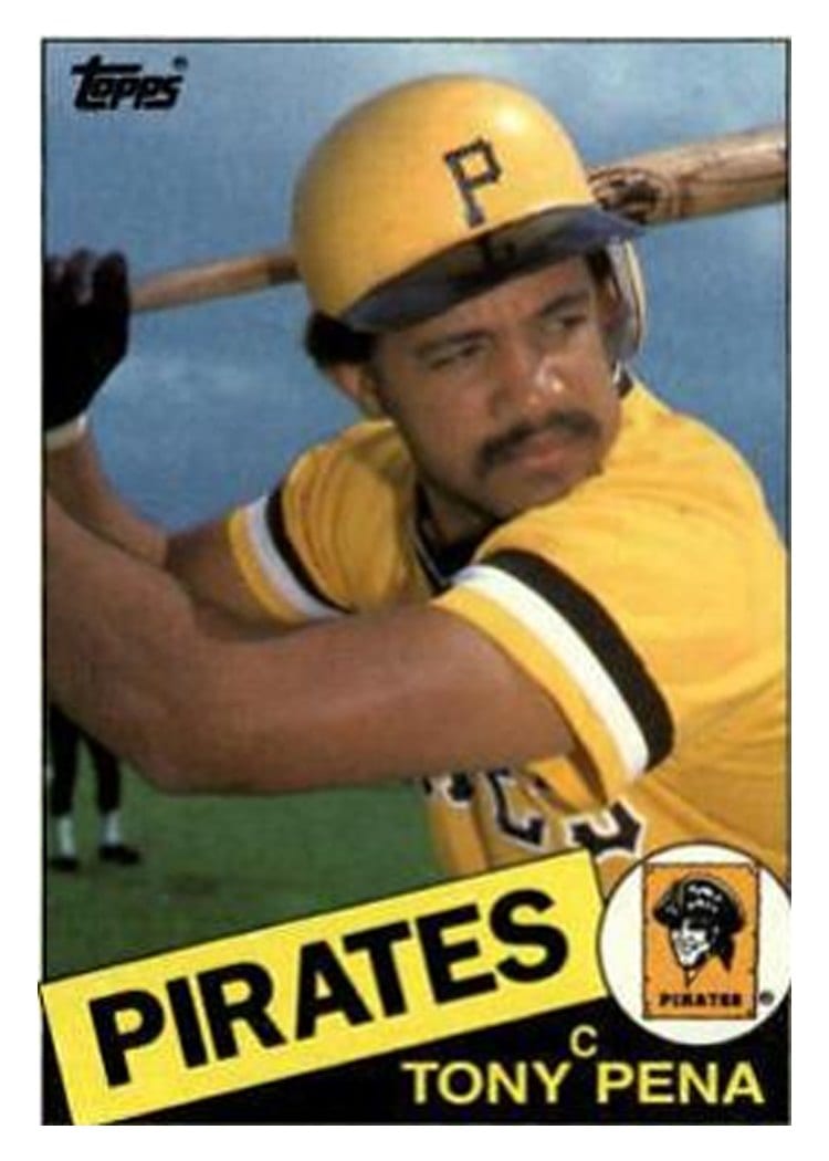1985 Topps Tony Pena #358 card