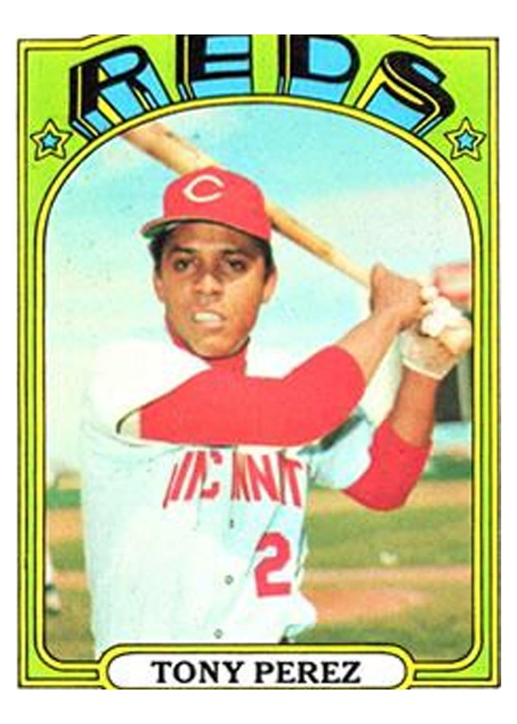 1972 Topps Tony Perez #80 card