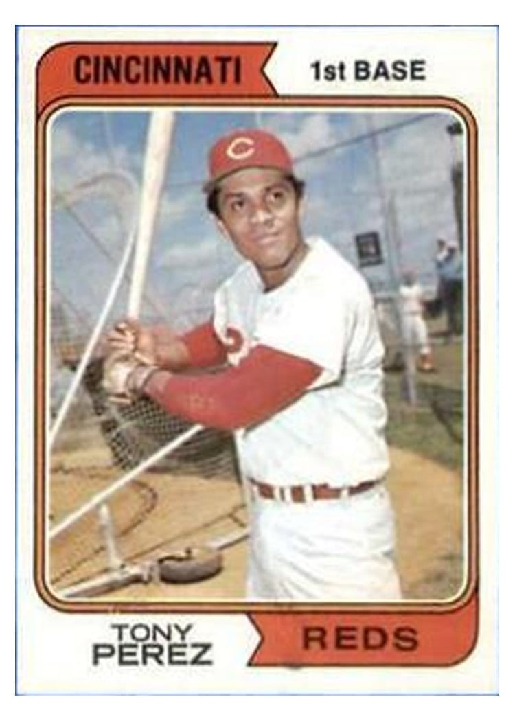1974 Topps Tony Perez #230 card