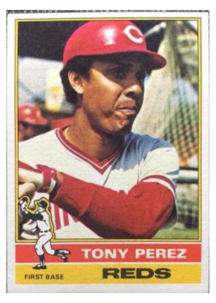 1976 Topps Tony Perez #325 card