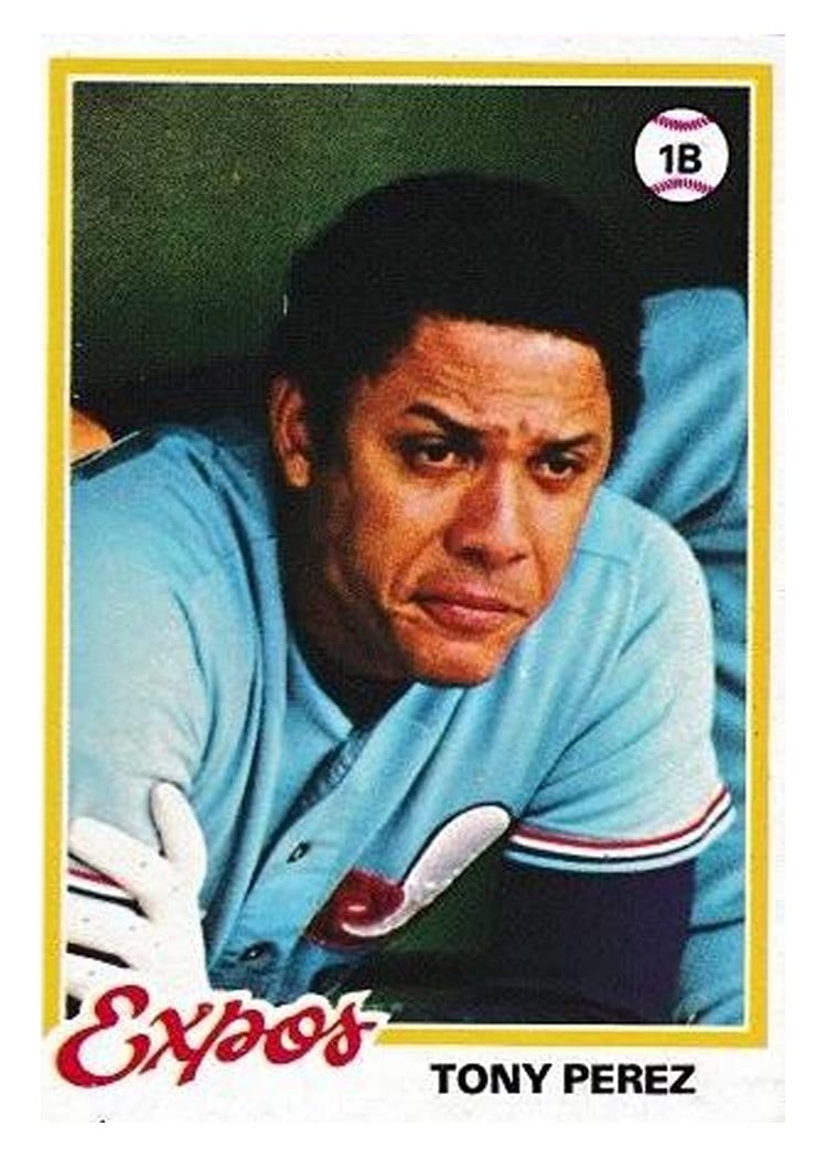 1978 Topps Tony Perez #15 card