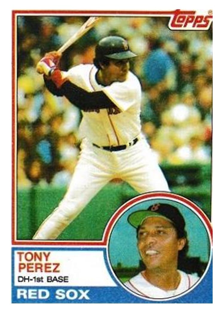 1983 Topps Tony Perez #715 card