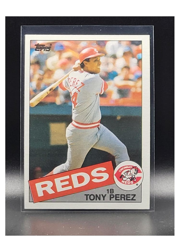 1985 Topps Tony Perez #675 card