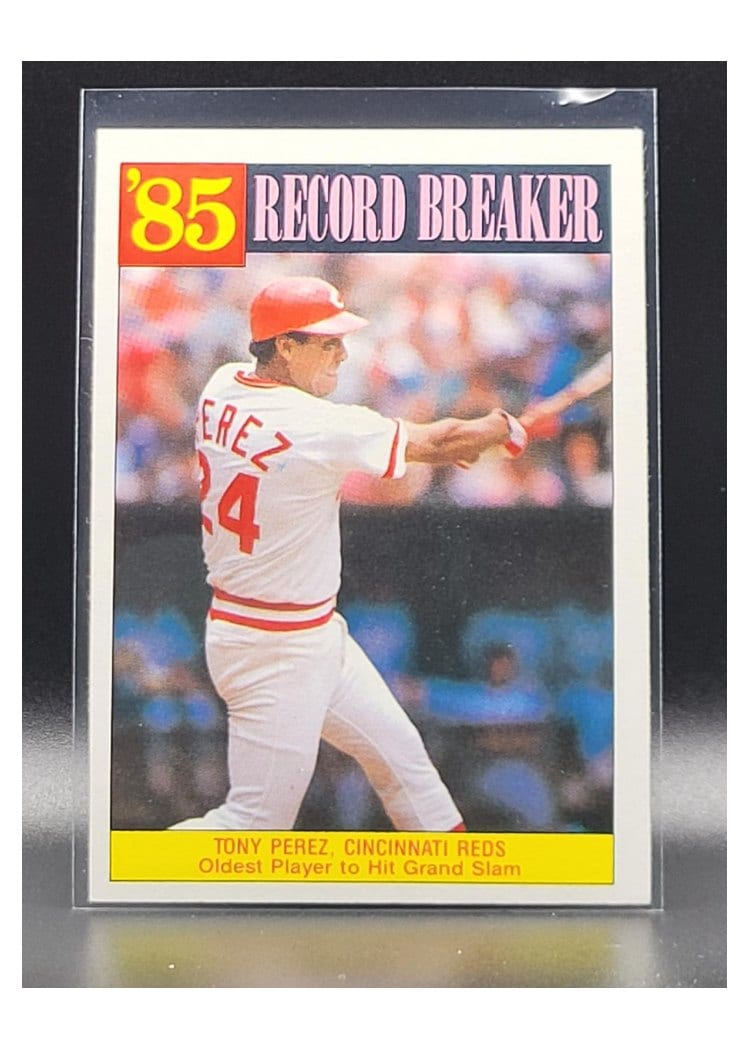 1986 Topps Tony Perez #205 card