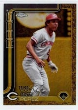 2025 Topps Gilded Collection Base Set Tony Pérez #4 card